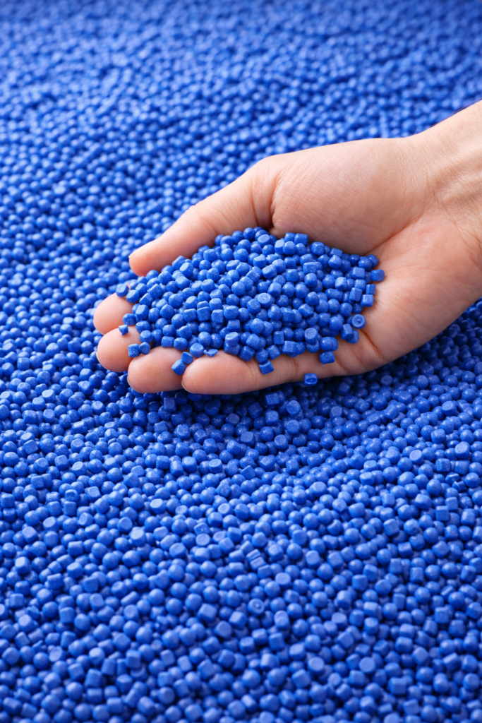 granulés plastiques recyclés